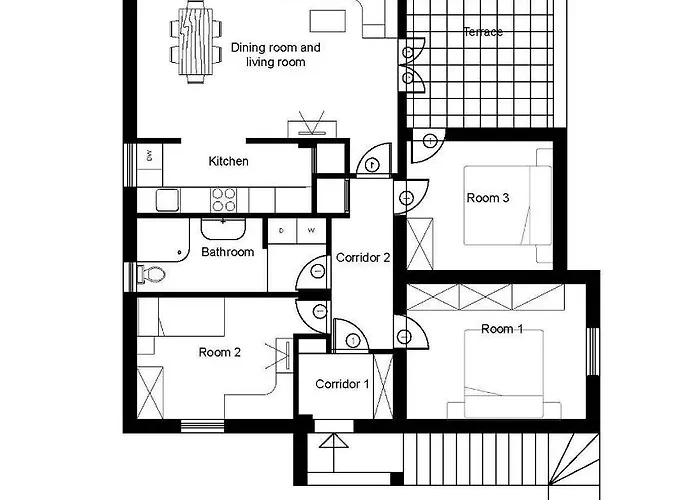 Beba شقة Omišalj